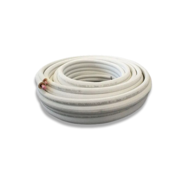 Tube cuivre pré-isolé 1/4" - 1/2" (20 m)